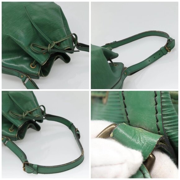 LOUIS VUITTON Epi Petit Noe Shoulder Bag Green M44104 LV Auth 127973 - Picture 16 of 16
